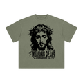 Saved By Grace Enzyme-Washed Heavyweight Tee