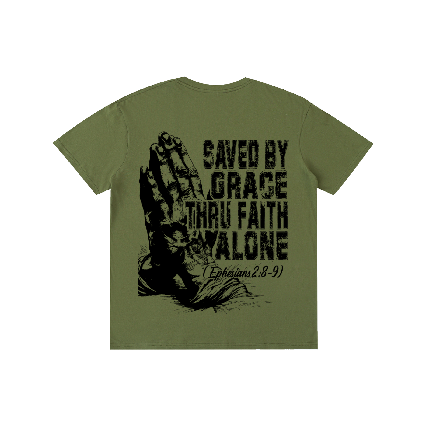 Saved By Grace Pure Cotton Regular Fit Tee
