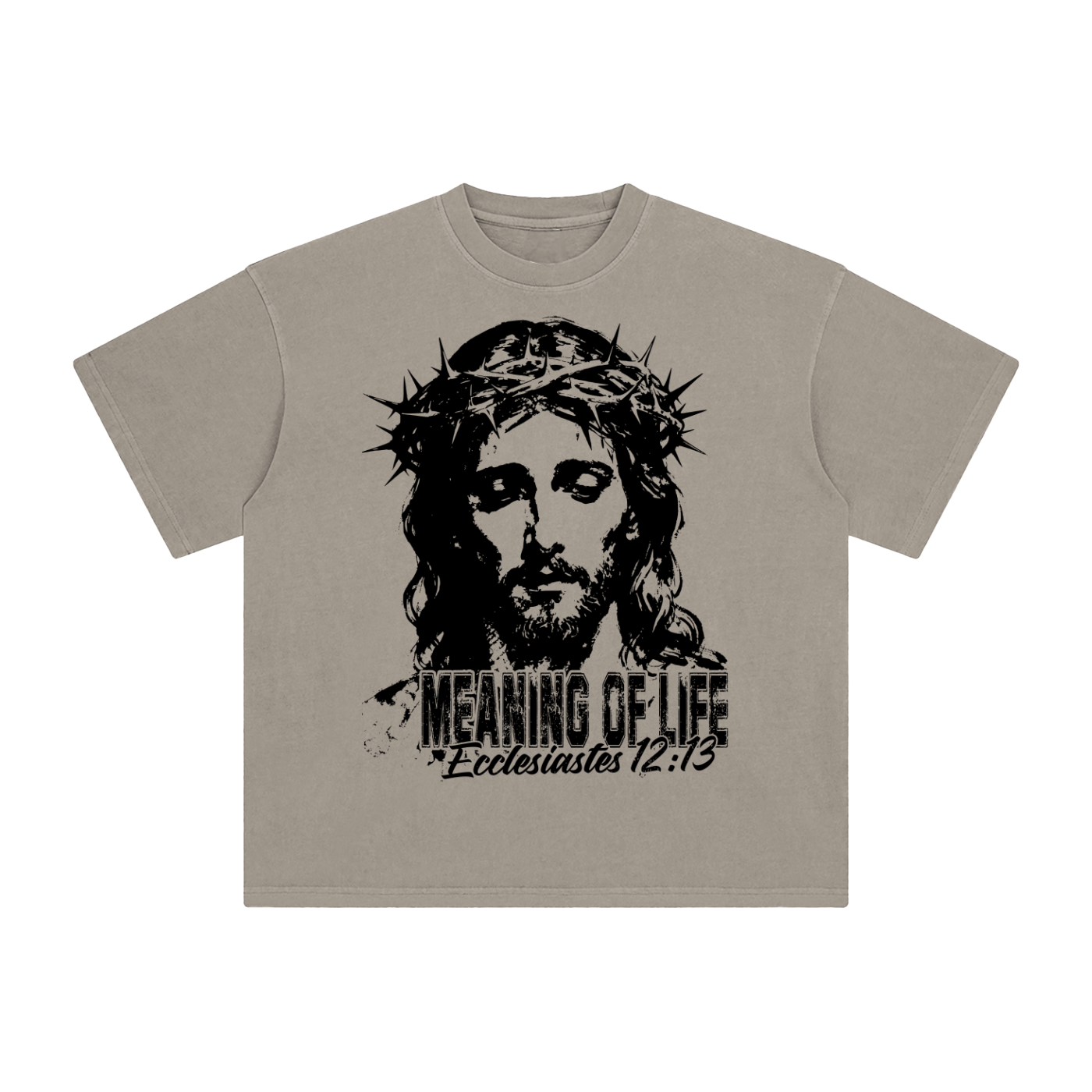 Saved By Grace Enzyme-Washed Heavyweight Tee