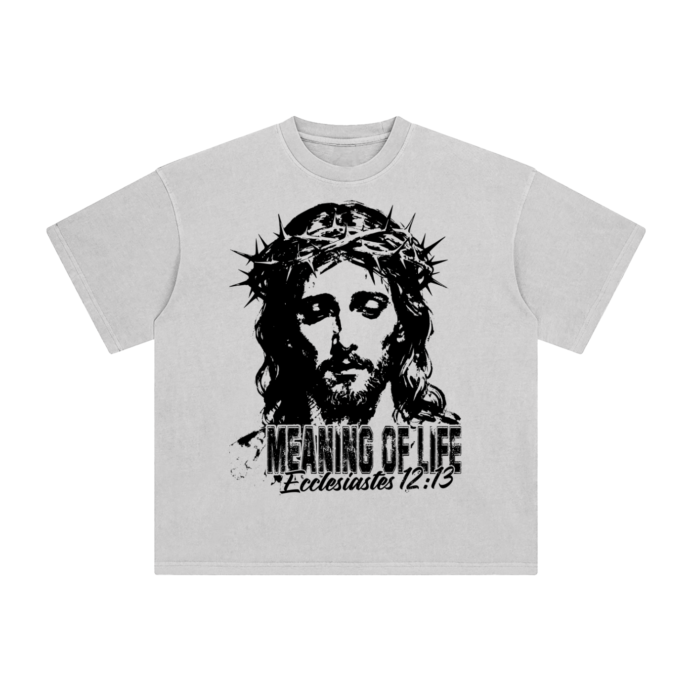 Saved By Grace Enzyme-Washed Heavyweight Tee