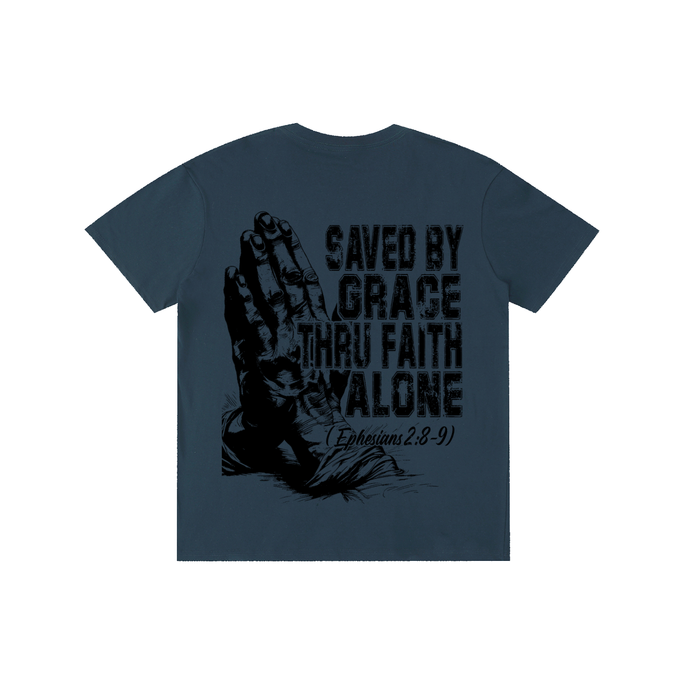 Saved By Grace Pure Cotton Regular Fit Tee