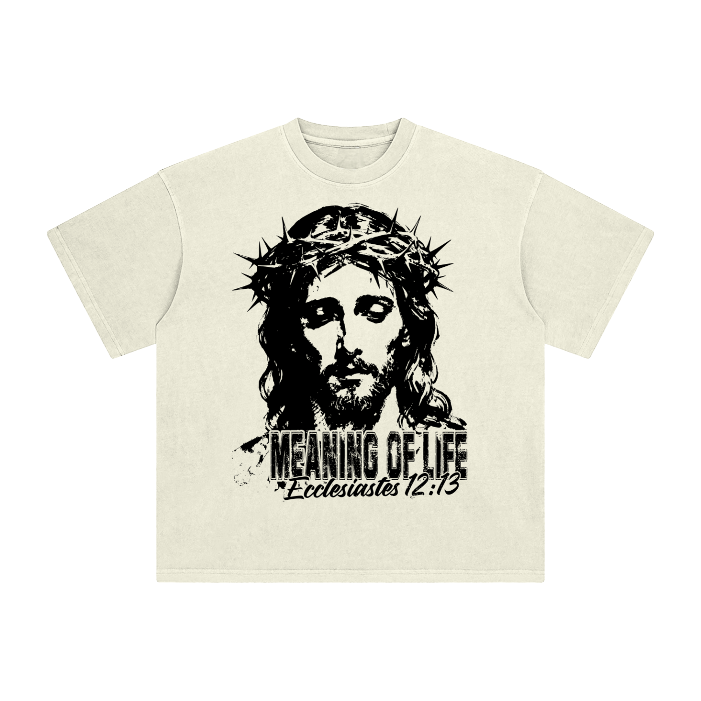 Saved By Grace Enzyme-Washed Heavyweight Tee