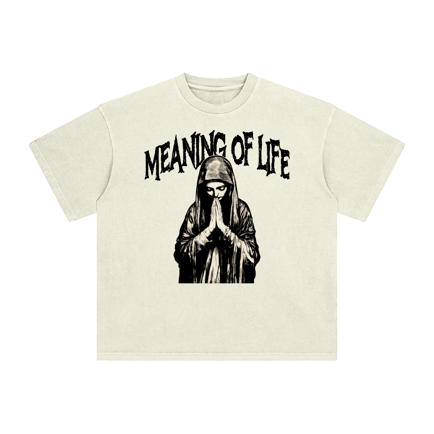 Core Values Apricot Enzyme-Washed Heavyweight Tee