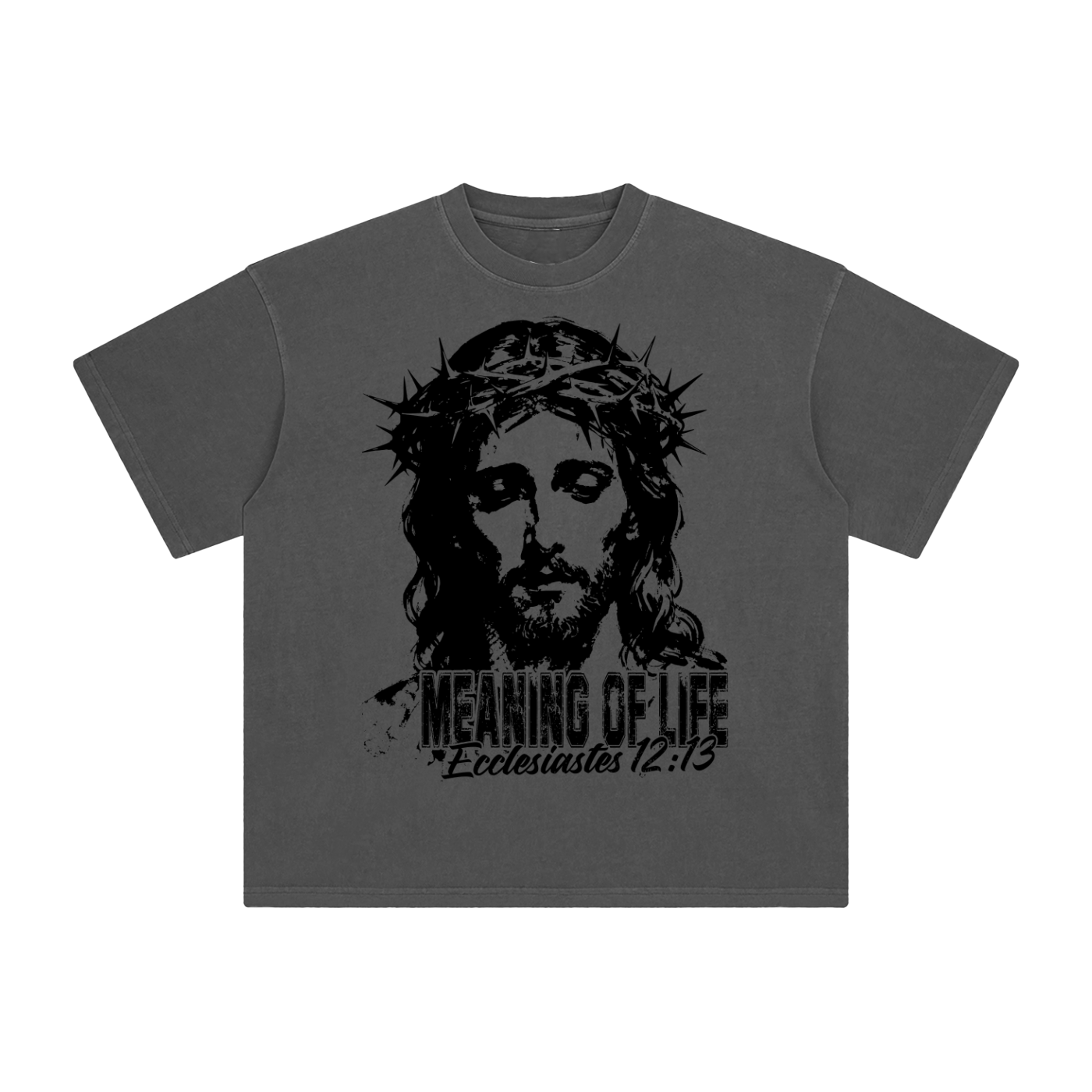 Saved By Grace Enzyme-Washed Heavyweight Tee